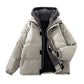New Plus Size Cotton Coat Men Plus Thick Fashion Brand Winter Cotton Coat Hooded Cotton Coat