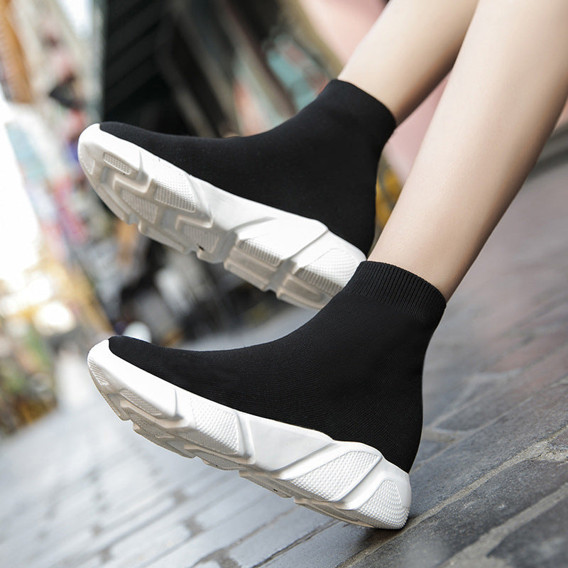 Women's Shoes New Trend Korean Style Single Shoes Couple Sports Casual Shoes Cotton Shoes