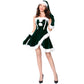 Strapless Christmas costume performance costume