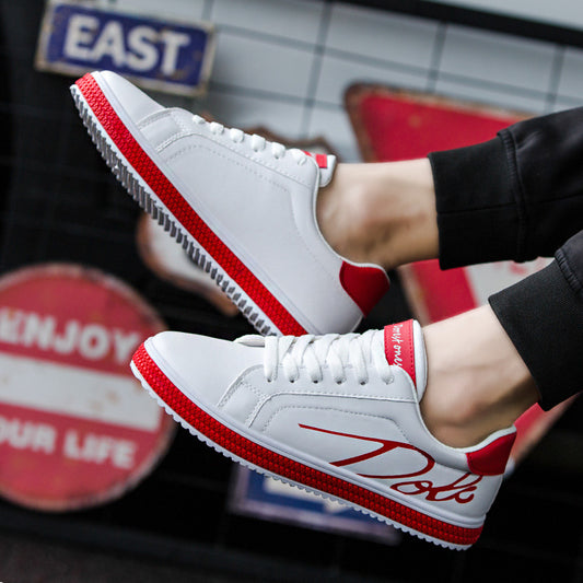 Versatile flat casual shoes student sports board shoes