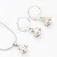 Necklace Crystal Earrings Jewelry Sets