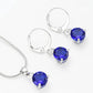 Necklace Crystal Earrings Jewelry Sets