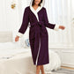 Ms Xiangses Lapel Nightgown And Loungewear For Fall And Winter